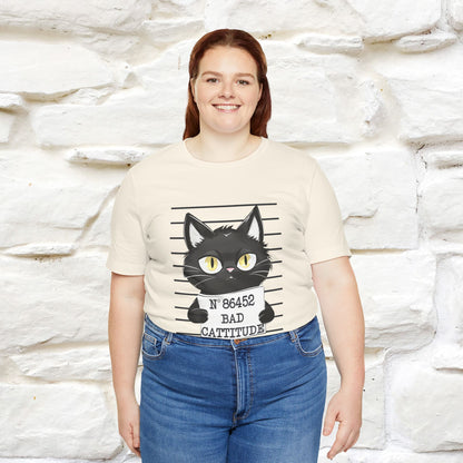 "Bad Cattitude" T-Shirt for Men & Women | 100% Cotton*