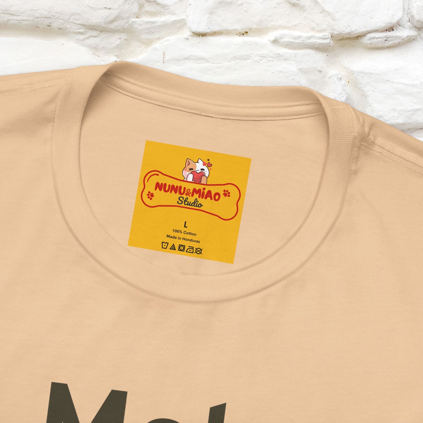 "Meh" Cute T-shirt |Nunu&Miao Studio