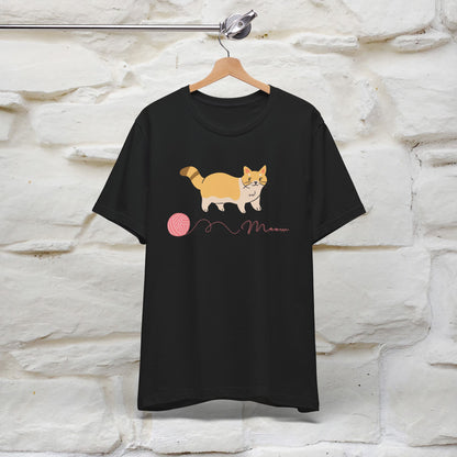 ''Meow''  Cat T-shirt for Men and Women  100% Cotton*