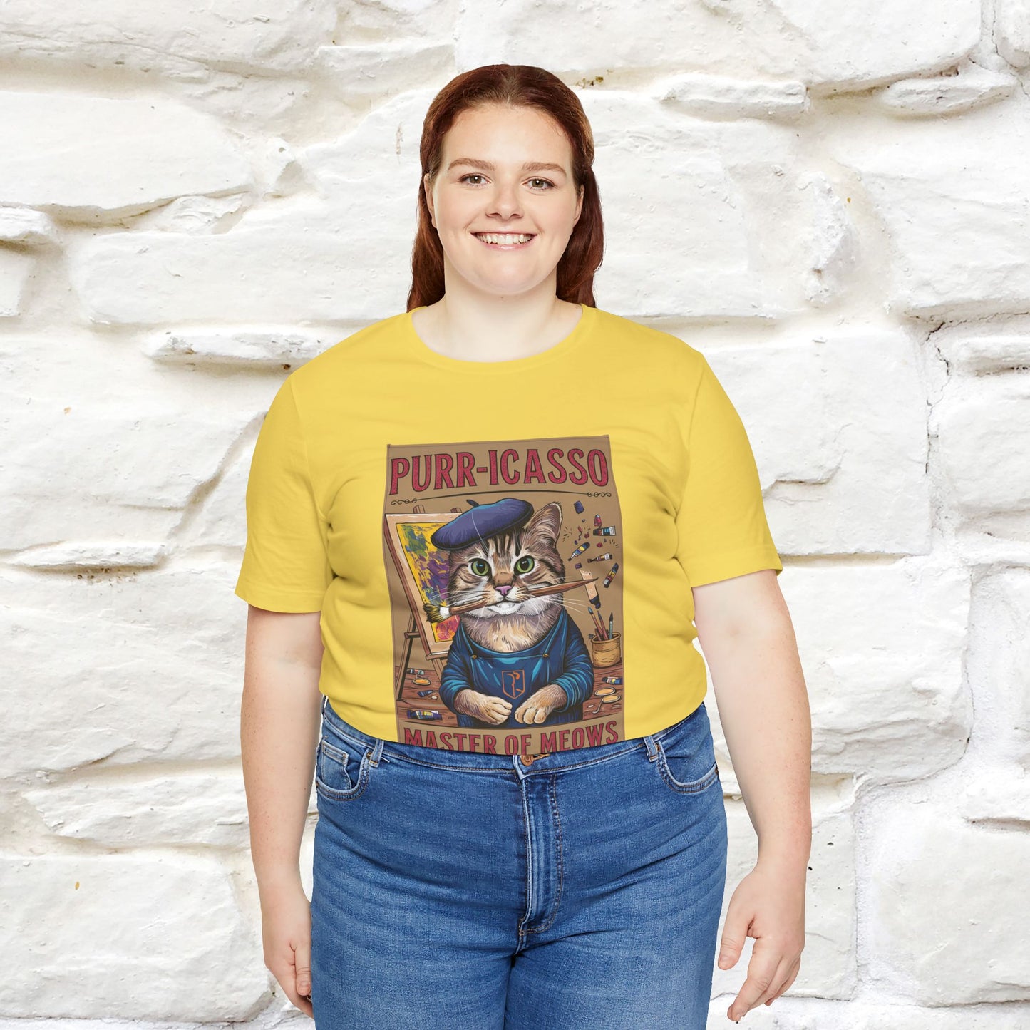 ''Purr-Icasso Masters Of Meows'' | CatT-Shirt | Nunu&Miao Studio