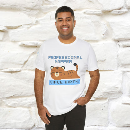 ''Professional napper since birth.''| CatT-Shirt | Nunu&Miao Studio