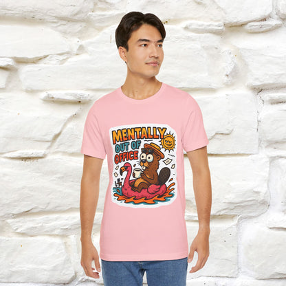 ''Mentally Out Of Office''|  Sarcastic Cat T-Shirt | Nunu&Miao Studio