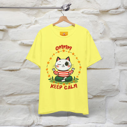 ''Ommm, Keep Calm'' Cat T-Shirt | Nunu&Miao Studio