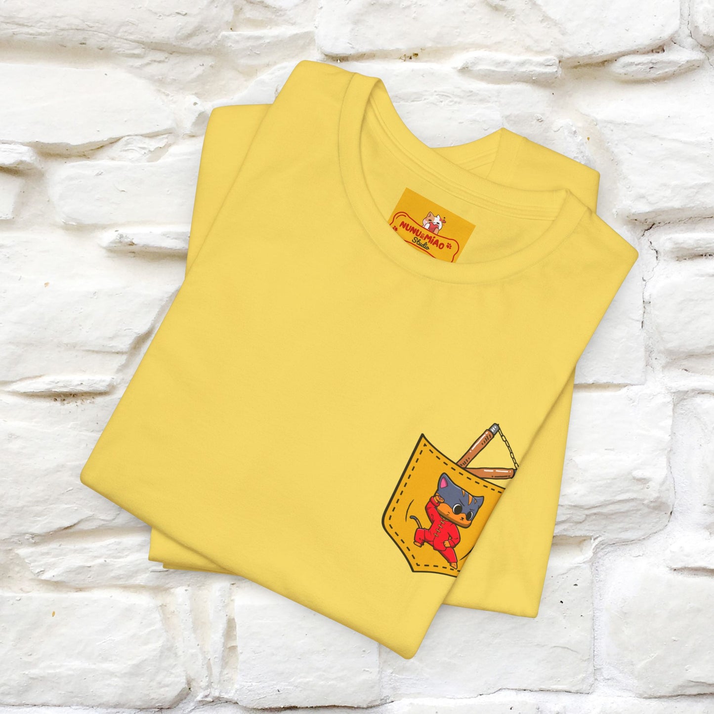 "Be Like Water: Cattitude Master | Cat T-Shirt |Nunu&Miao Studio
