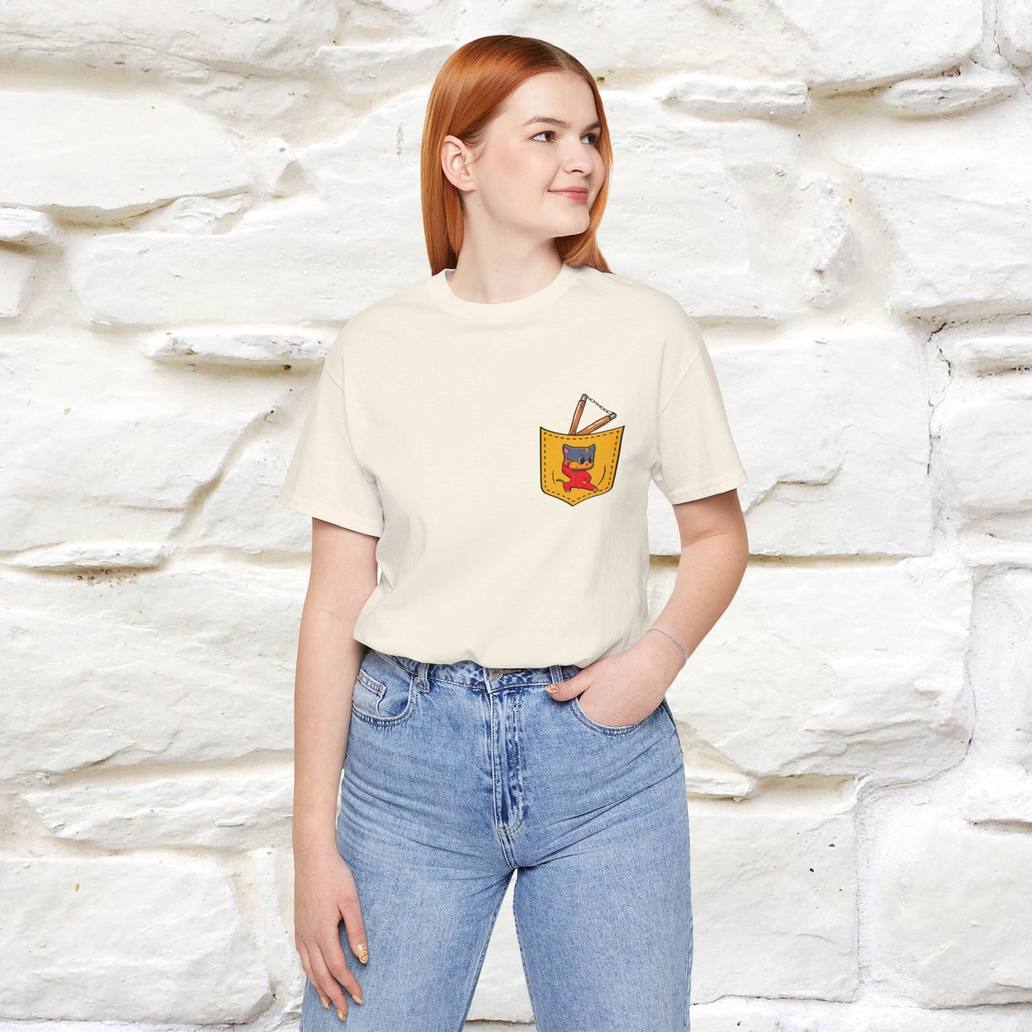 "Be Like Water: Cattitude Master | Cat T-Shirt |Nunu&Miao Studio