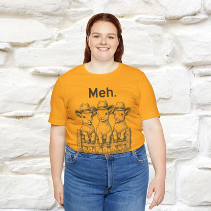 "Meh" Cute T-shirt |Nunu&Miao Studio