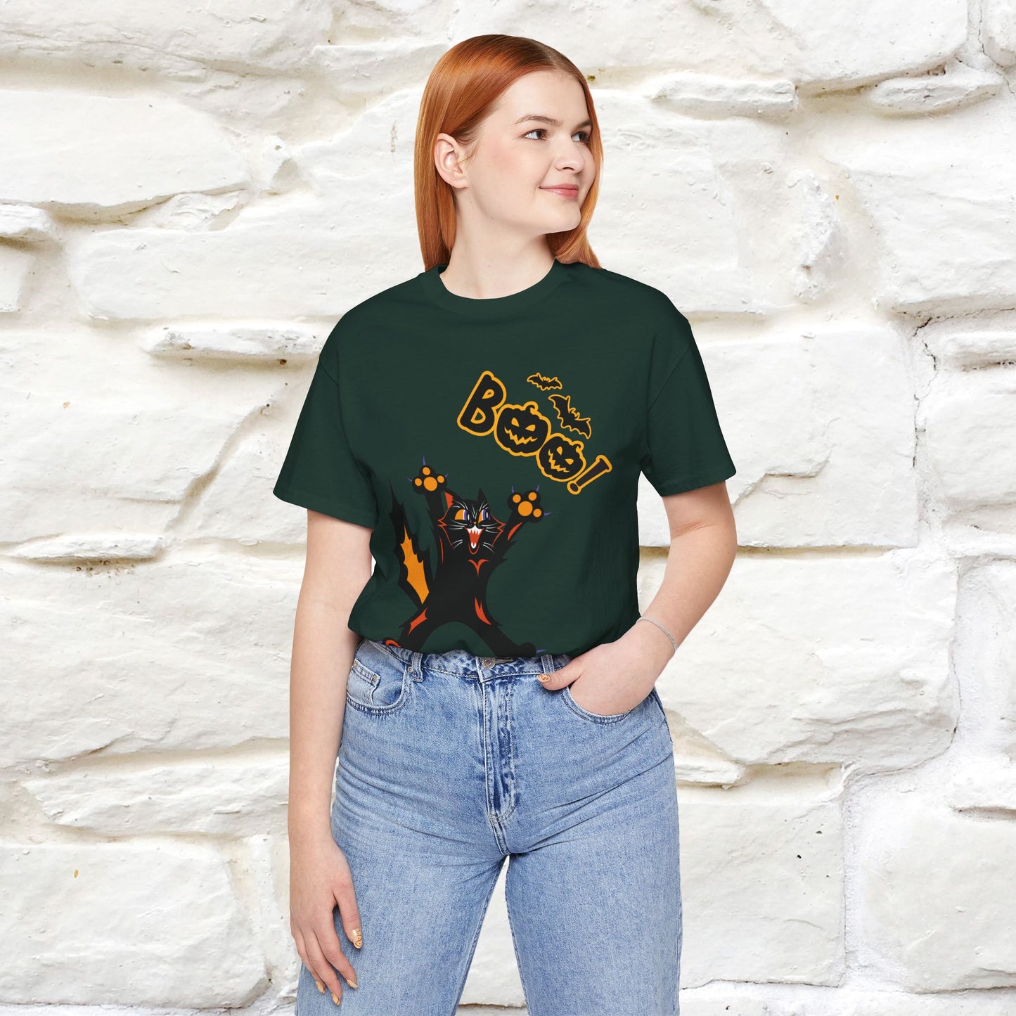"Boo" Cat  T-shirt |Nunu&Miao Studio