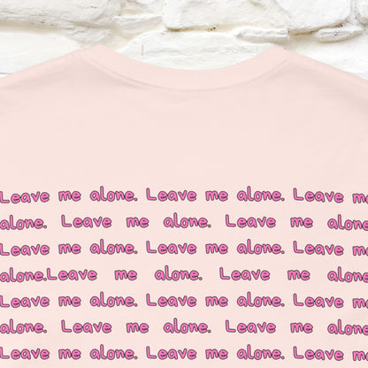 ''Leave Me Alone'' Cat T-Shirt | Nunu&Miao Studio
