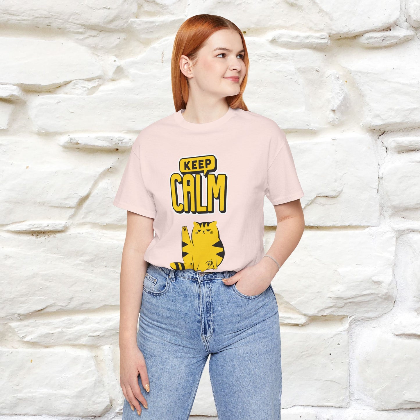 "Keep..."  | Cat T-Shirt  | Nunu&Miao Studio