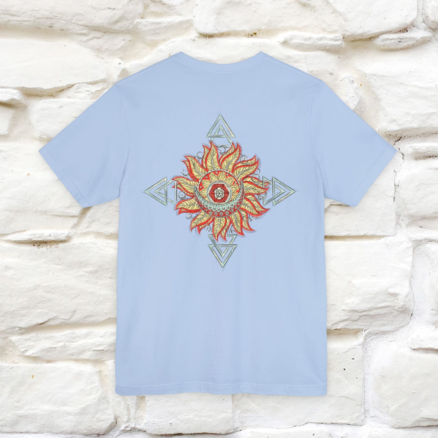 "The Third Eye'' Cat T-Shirt Front and Back Design | Nunu&Miao Studio
