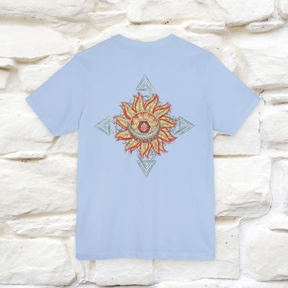 "The Third Eye'' Cat T-Shirt Front and Back Design | Nunu&Miao Studio