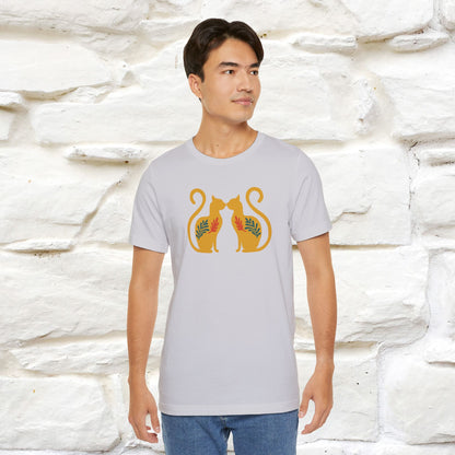 ''Power'' | Cat T-Shirt Front and Back Design | Nunu&Miao Studio