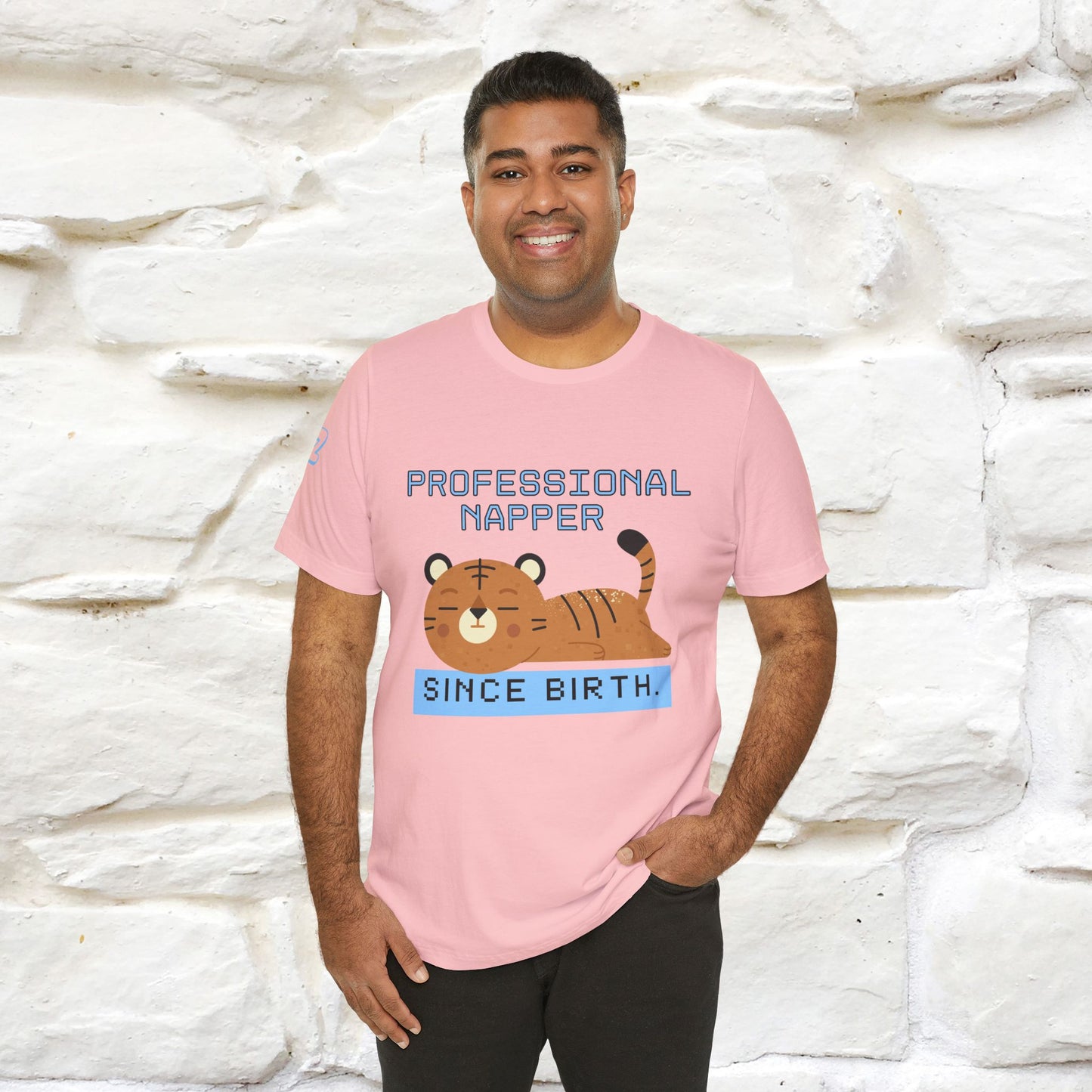 ''Professional napper since birth.''| CatT-Shirt | Nunu&Miao Studio