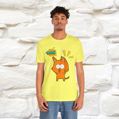 ''Oh My God'' Cat T-Shirt | Nunu&Miao Studio