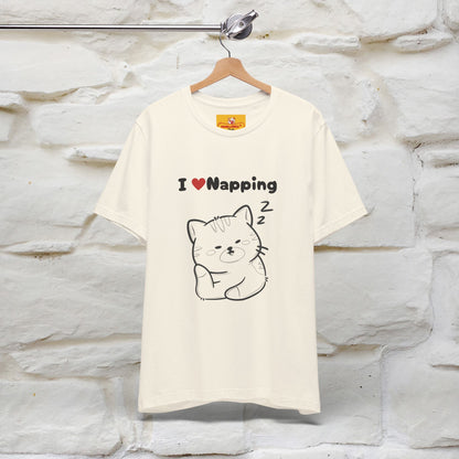 "I Love Napping" Cat T-Shirt | Nunu&Miao Studio - Nunu&Miao Studio