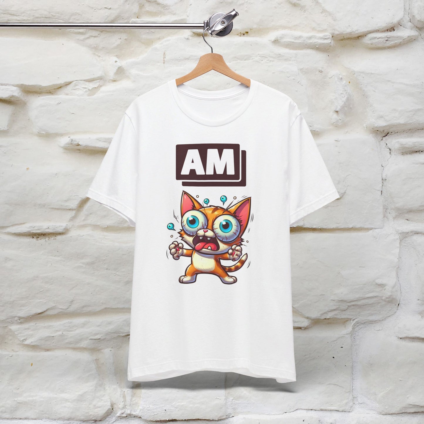 ''I' Am'' T-shirt for Man 100% Cotton* - Nunu&Miao Studio