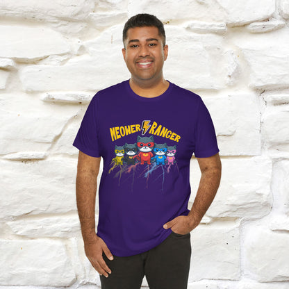 ''Meower Ranger''| CatT-Shirt | Nunu&Miao Studio