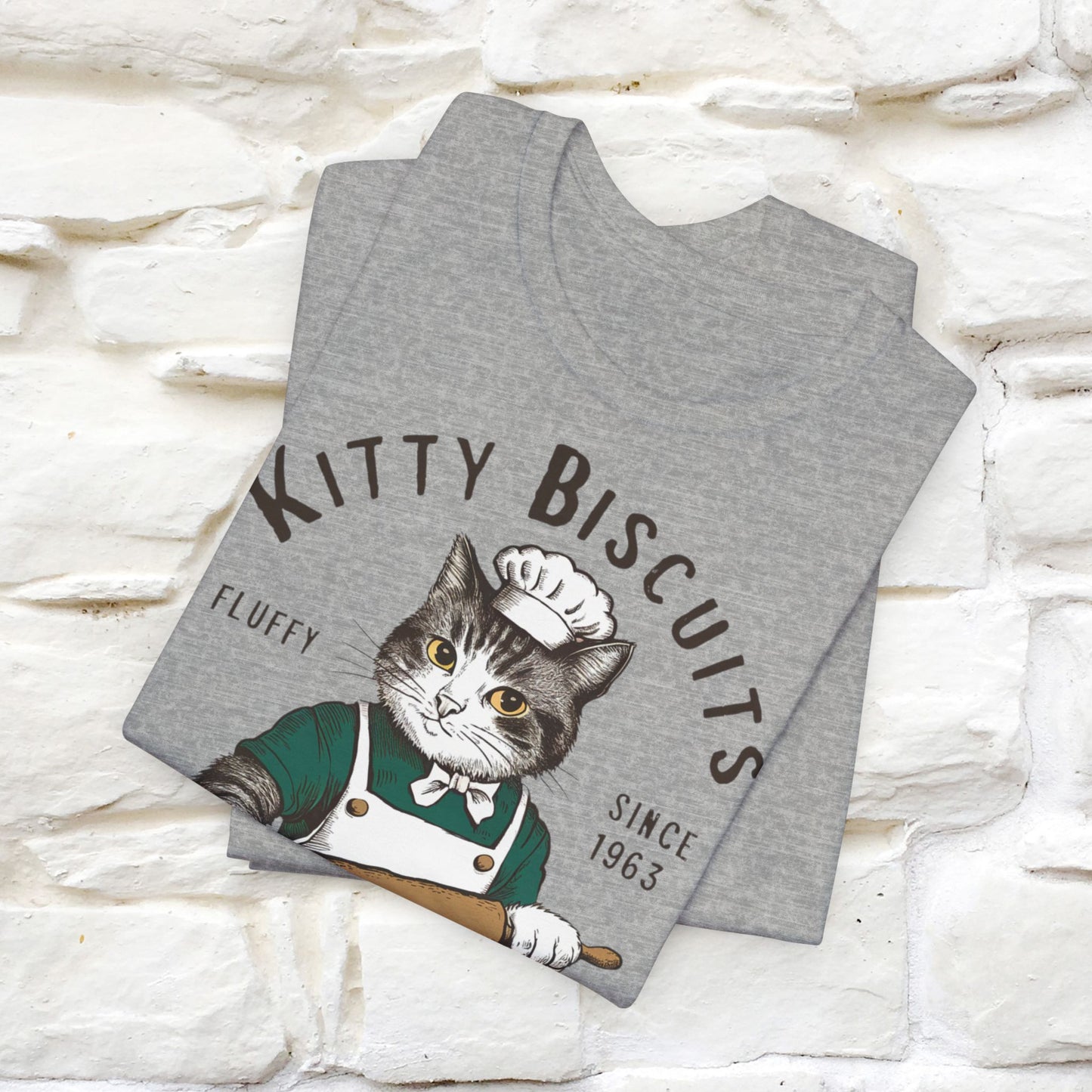 Kitty Biscuits Crunchy Joy T-Shirt | Cat Lover’s Delight for Men & Women | 100% Cotton*