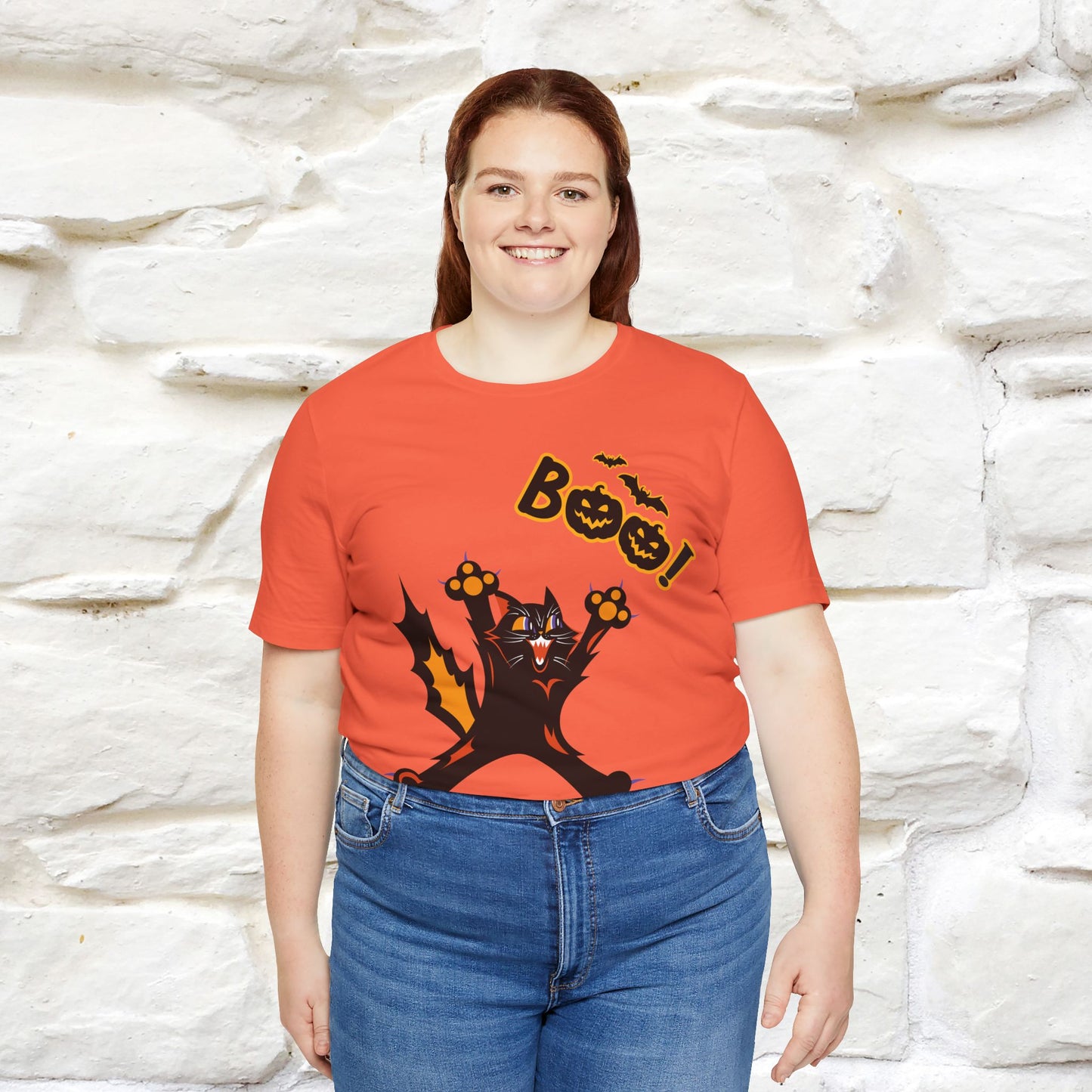 "Boo" Cat  T-shirt |Nunu&Miao Studio