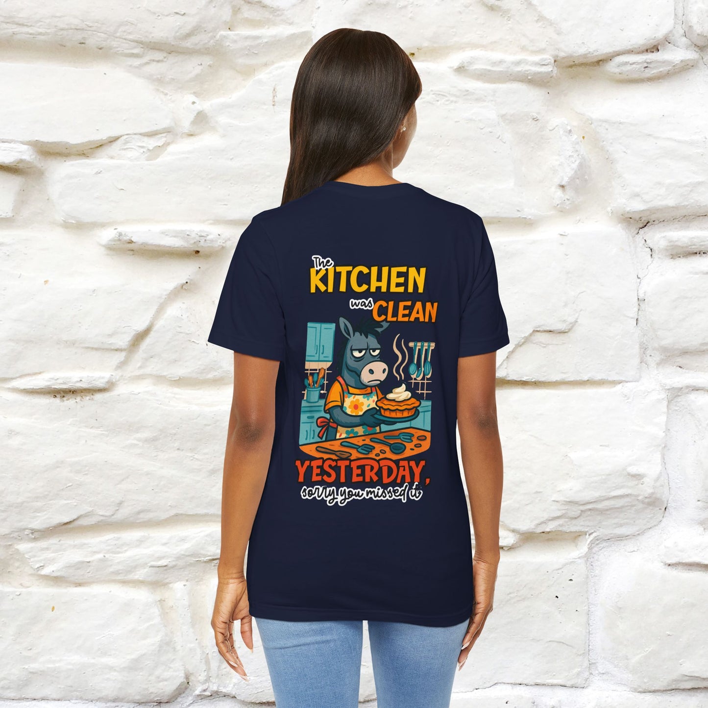 "The Kitchen Was Clean... " |Funny T-Shirt | Nunu&Miao Studio