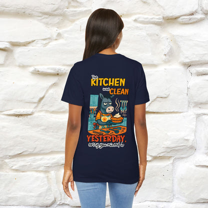 "The Kitchen Was Clean... " |Funny T-Shirt | Nunu&Miao Studio