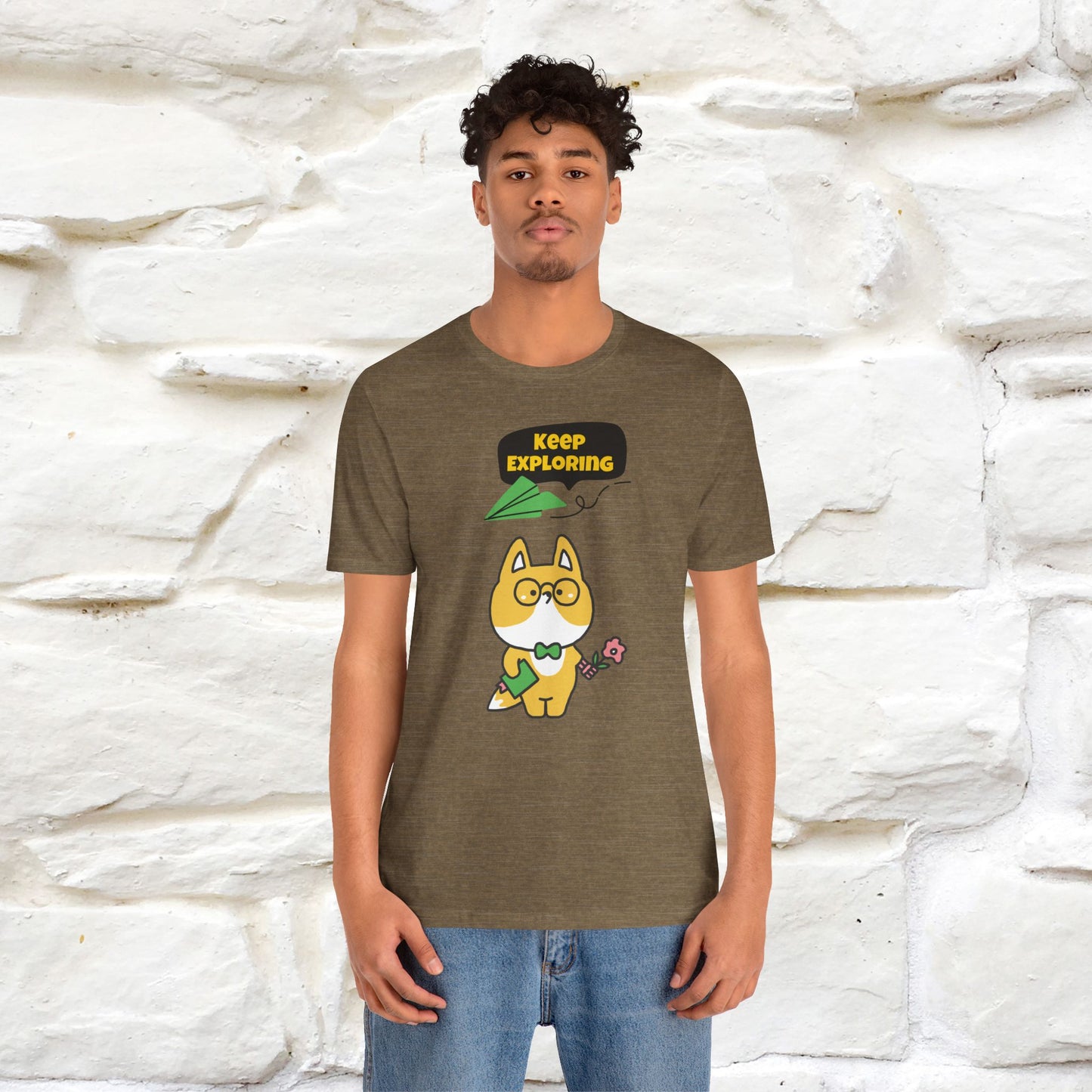 Keep Exploring T-Shirt for Men | 100% Cotton* Adventure Tee