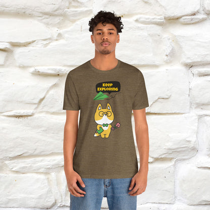 Keep Exploring T-Shirt for Men | 100% Cotton* Adventure Tee