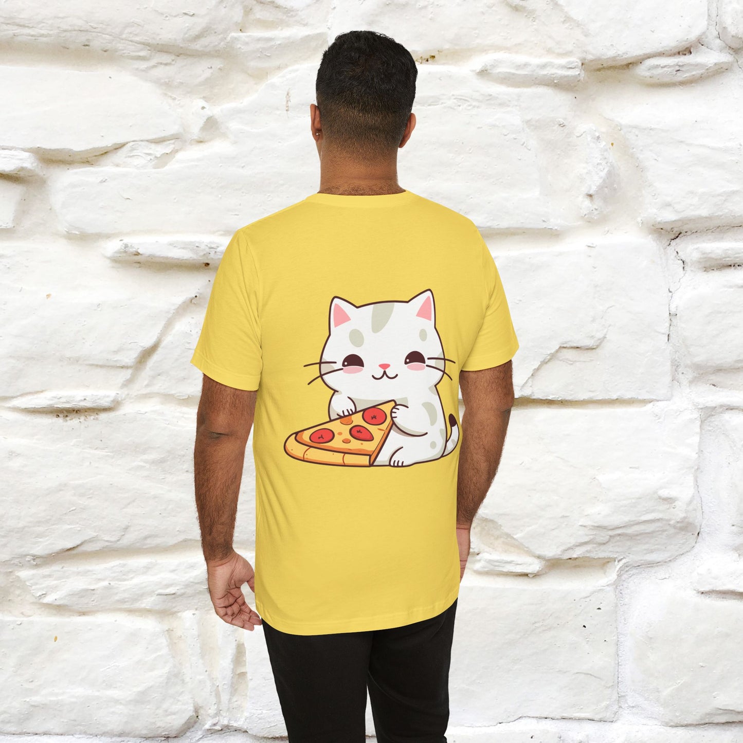 "I Love Pizza"| Cat T-shirt | Nunu&Miao Studio