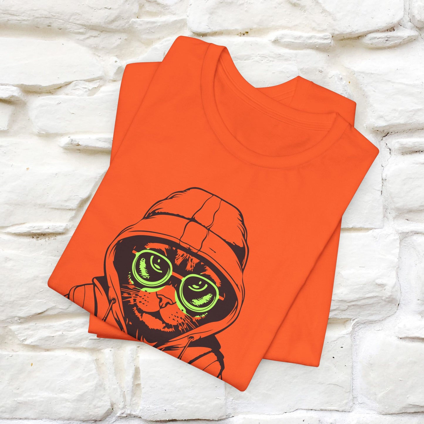 ''Hacker Cat''  Cat T-shirt for Men and Women  100% Cotton*