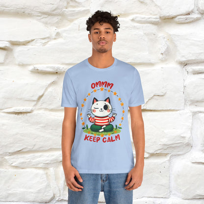 ''Ommm, Keep Calm'' Cat T-Shirt | Nunu&Miao Studio