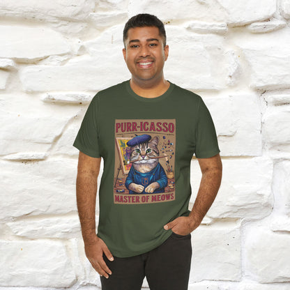 ''Purr-Icasso Masters Of Meows'' | CatT-Shirt | Nunu&Miao Studio