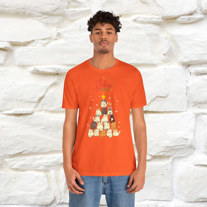 "Feliz Natal" Cat T-shirt for Men & Women | 100% Cotton* 🐾 | Festive Holiday Tee