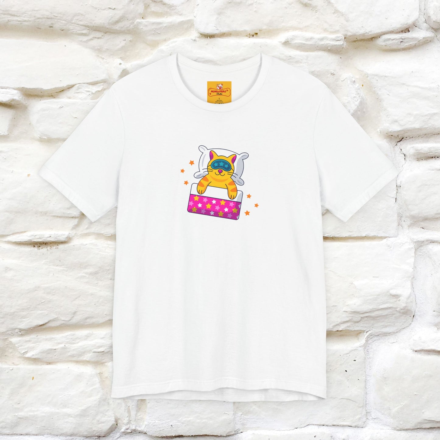 "I Am Sorry I Have Plans With My Bed" |  Cat T-Shirt | Front & Back Design | Nunu&Miao Studio