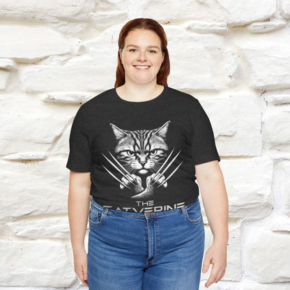 "The Catverine" Cat T-shirt for Men & Women | 100% Cotton* | Feline-Inspired  Tee