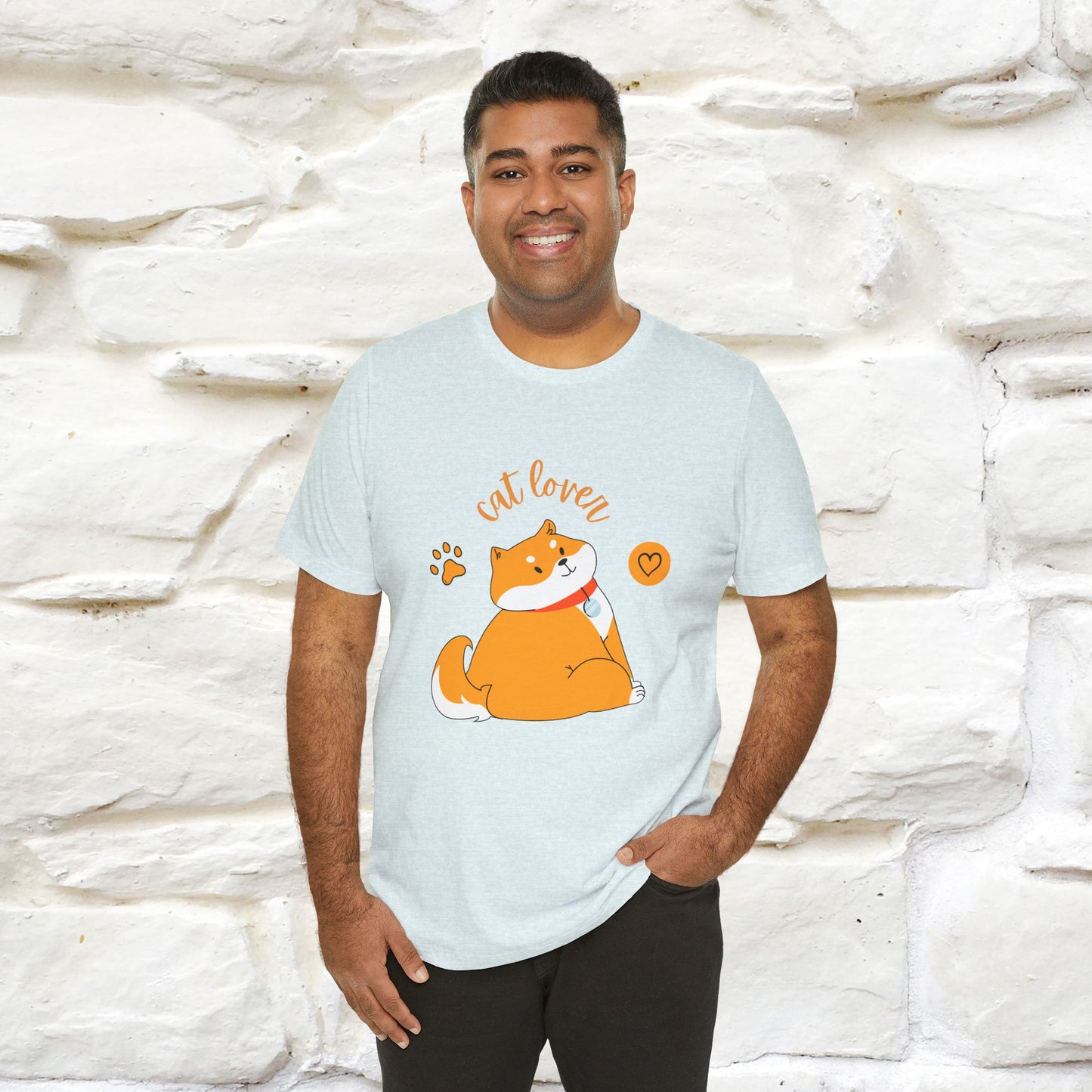 "Cat Lover" T-Shirt for Men & Women | 100% Cotton* | Purrfect Gift for Cat Enthusiasts