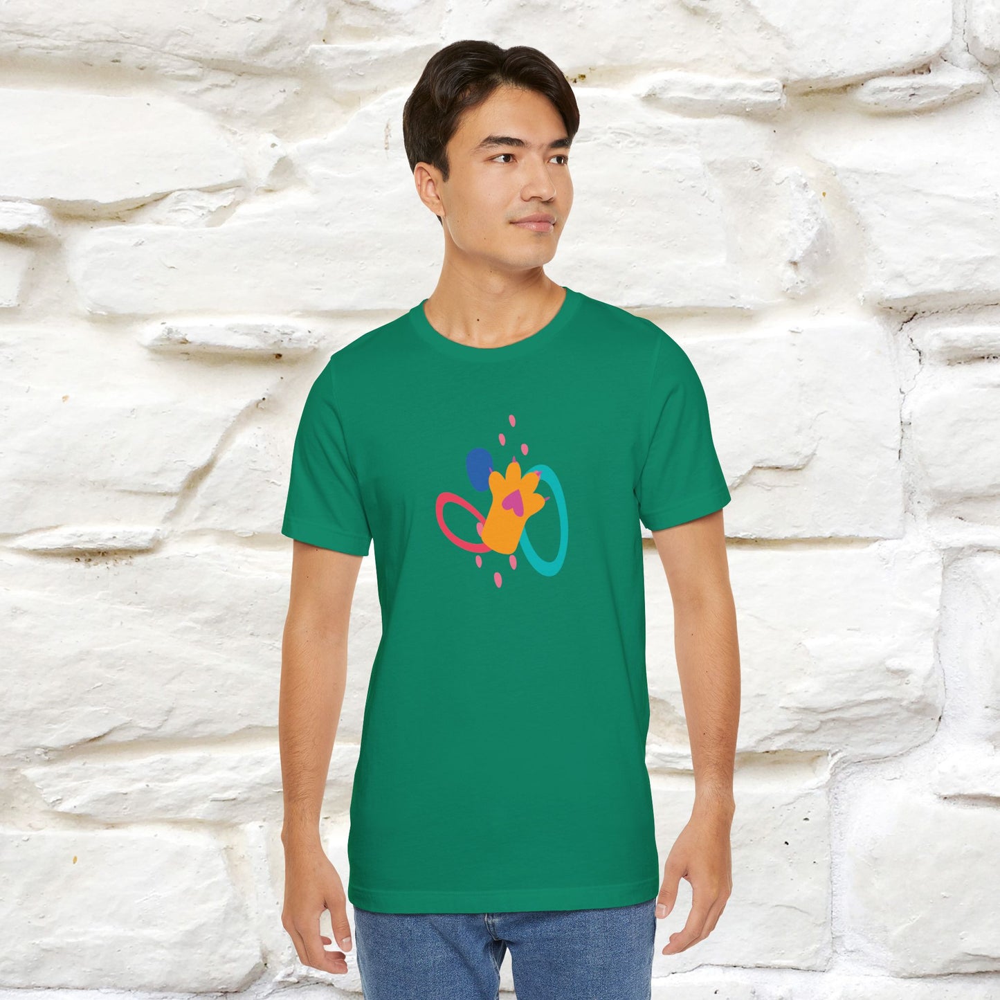 ''The Power Of Meow'' Cat T-Shirt Front and Back Design | Nunu&Miao Studio