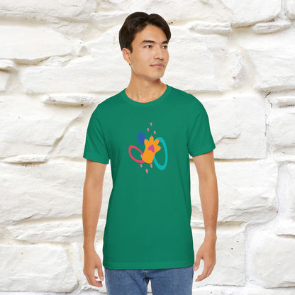 ''The Power Of Meow'' Cat T-Shirt Front and Back Design | Nunu&Miao Studio