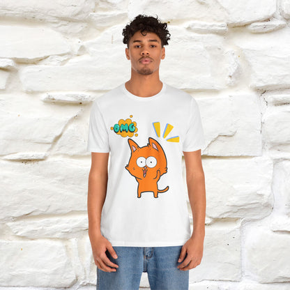 ''Oh My God'' Cat T-Shirt | Nunu&Miao Studio - Nunu&Miao Studio