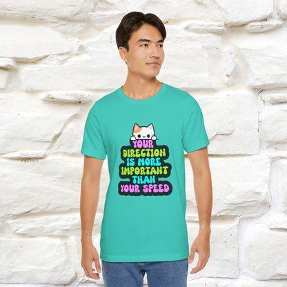 "Your Direction Is More ..." |  Cat T-shirt | Nunu&Miao Studio - Nunu&Miao Studio