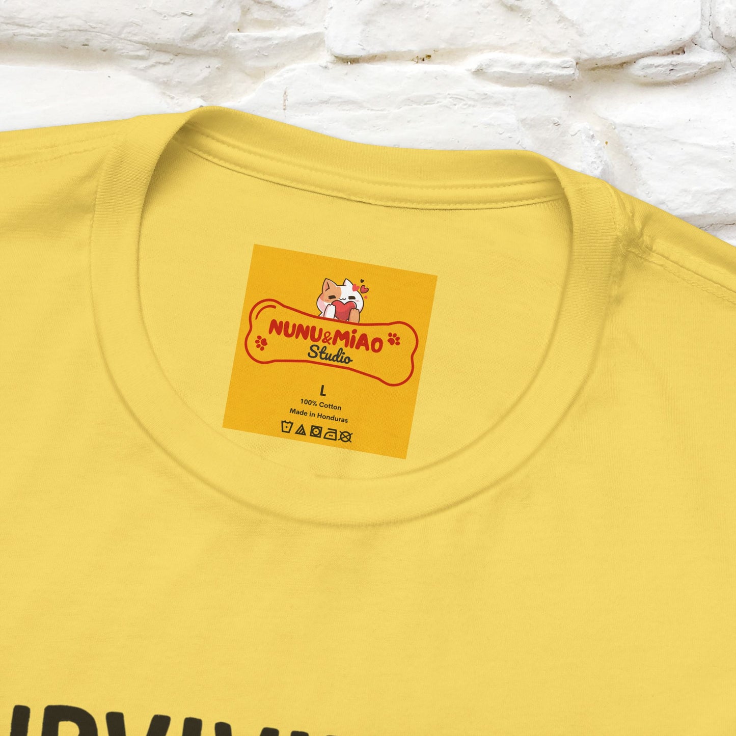 "Surviving Off...Vibes And Broken .. " |Cat T-Shirt | Nunu&Miao Studio