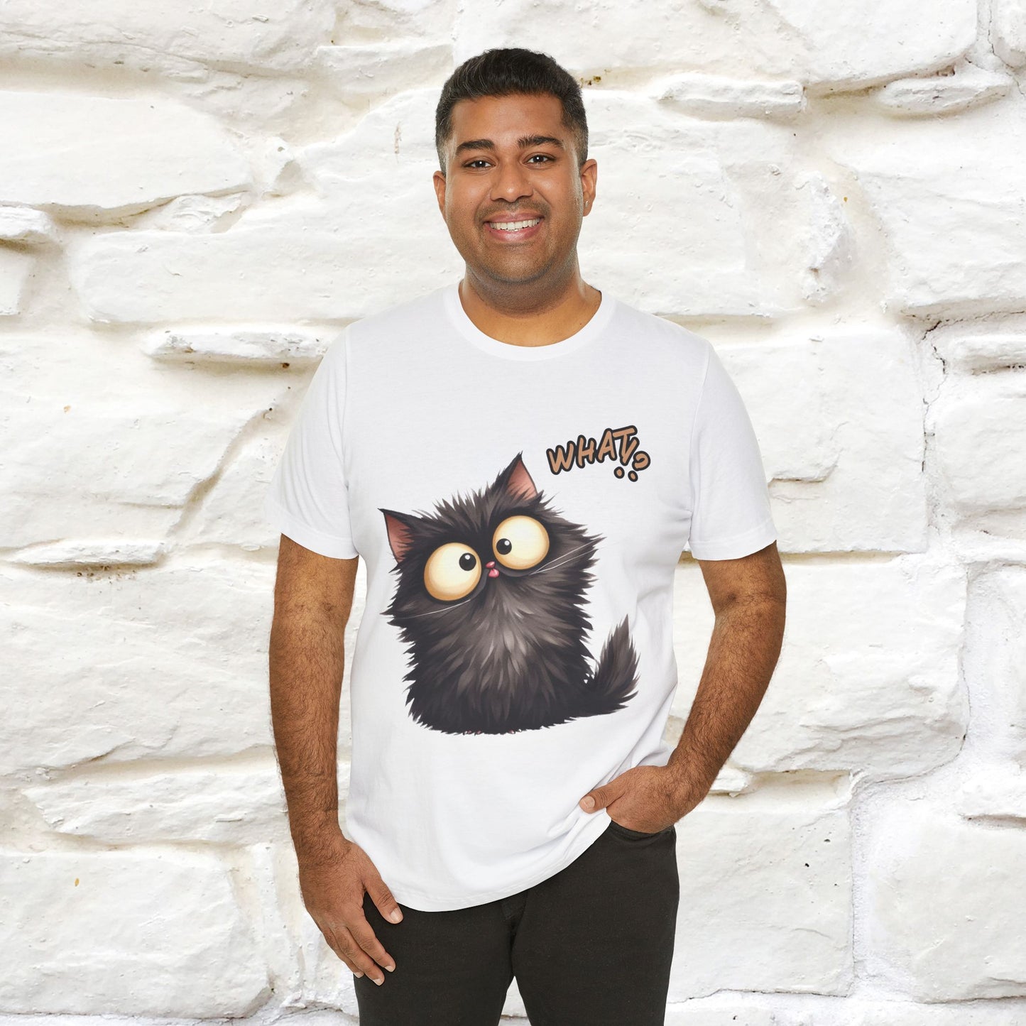 ''What ?'' | Cat T-Shirt  | Nunu&Miao Studio