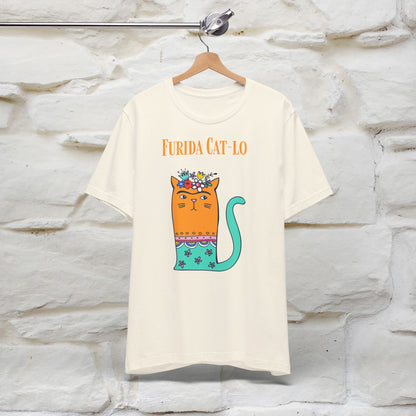 "Furida Cat-Lo'' Cat T-Shirt for Men & Women | 100% Cotton*🐾