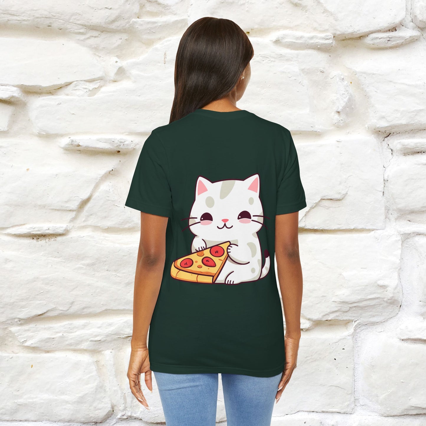 "I Love Pizza"| Cat T-shirt | Nunu&Miao Studio