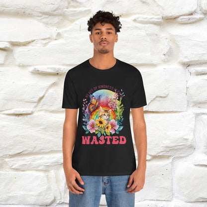 "No Act Of Kindness Is Ever Wasted" Cat T-Shirt for Men & Women | 100% Cotton* 🐾