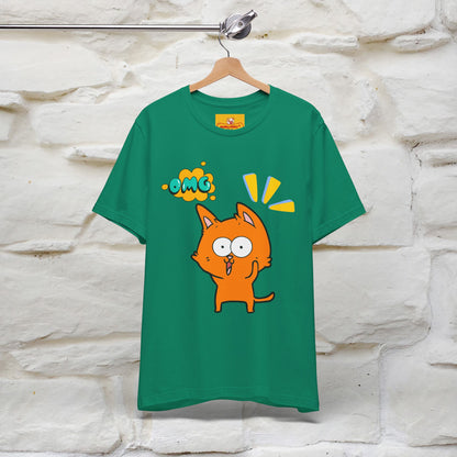 ''Oh My God'' Cat T-Shirt | Nunu&Miao Studio