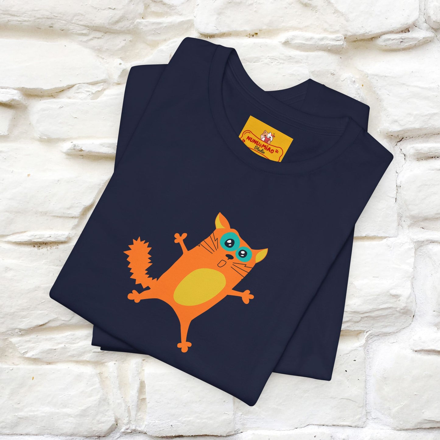 "It Always Seems Impossible Until It’s Done" Cat T-Shirt| Front & Back Design | Nunu&Miao Studio