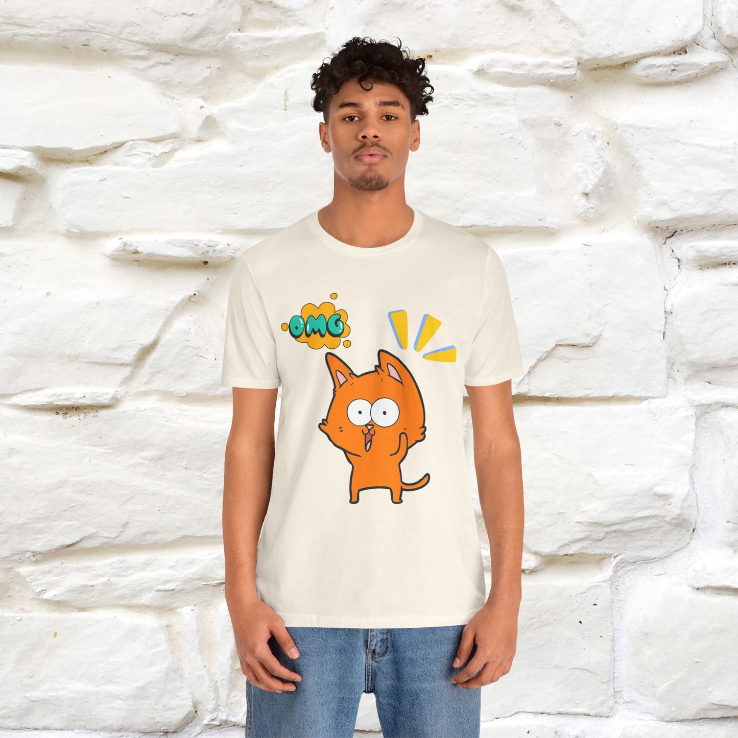 ''Oh My God'' Cat T-Shirt | Nunu&Miao Studio - Nunu&Miao Studio
