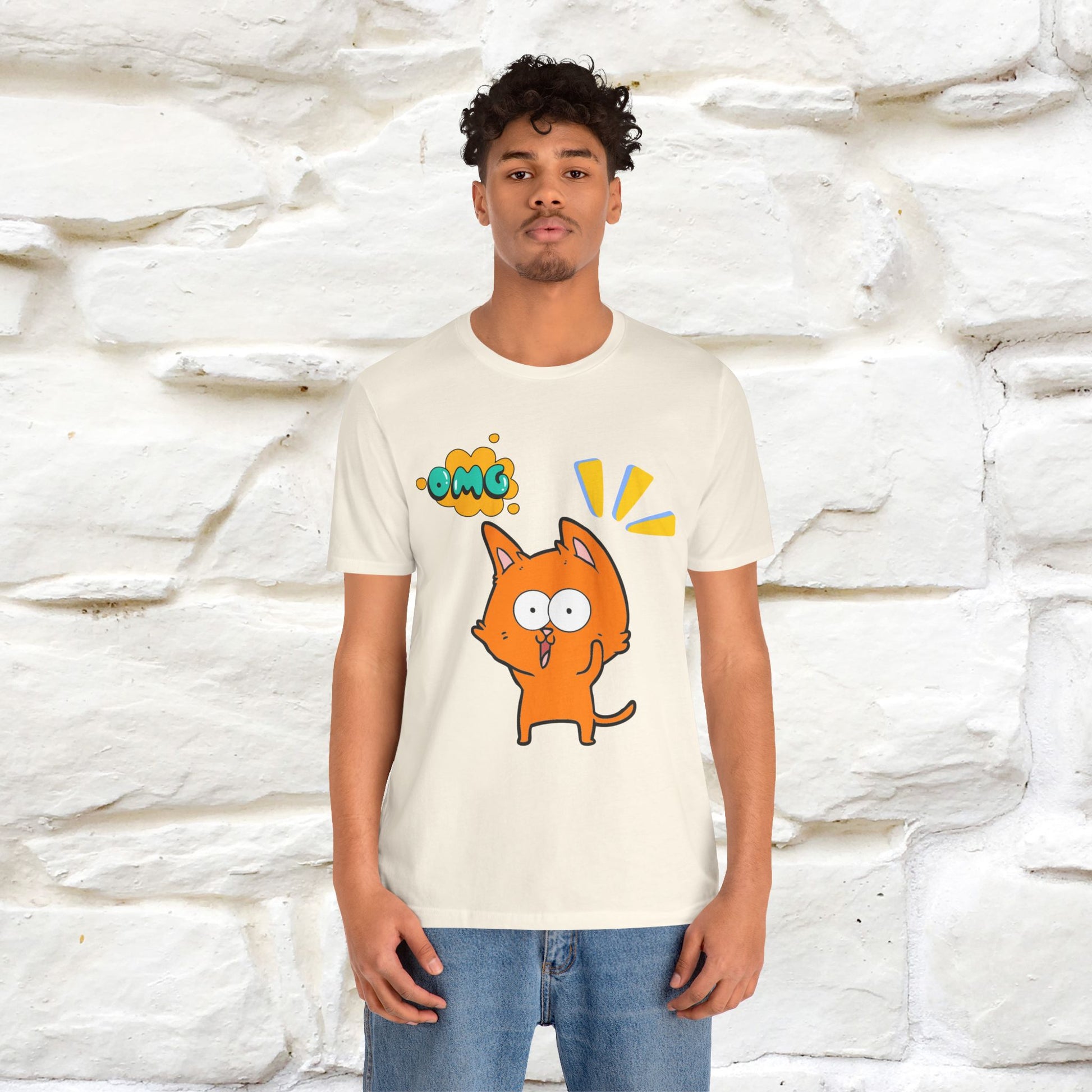 ''Oh My God'' Cat T-Shirt | Nunu&Miao Studio - Nunu&Miao Studio