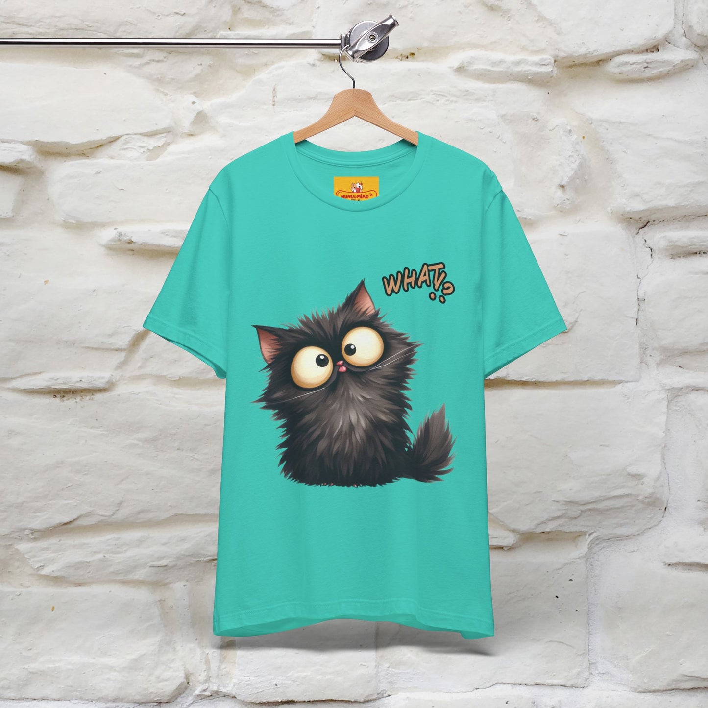 ''What ?'' | Cat T-Shirt  | Nunu&Miao Studio