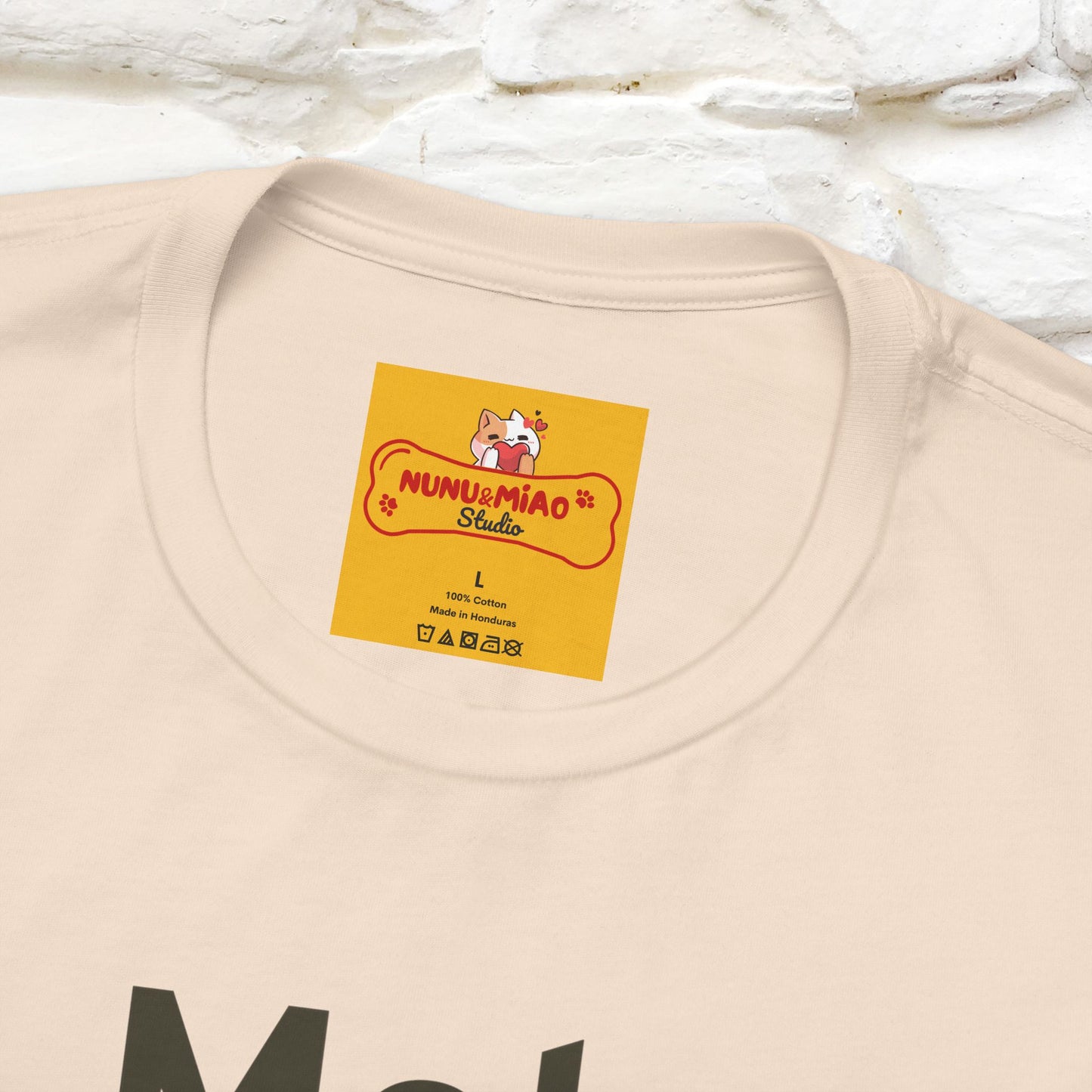 "Meh" Cute T-shirt |Nunu&Miao Studio - Nunu&Miao Studio